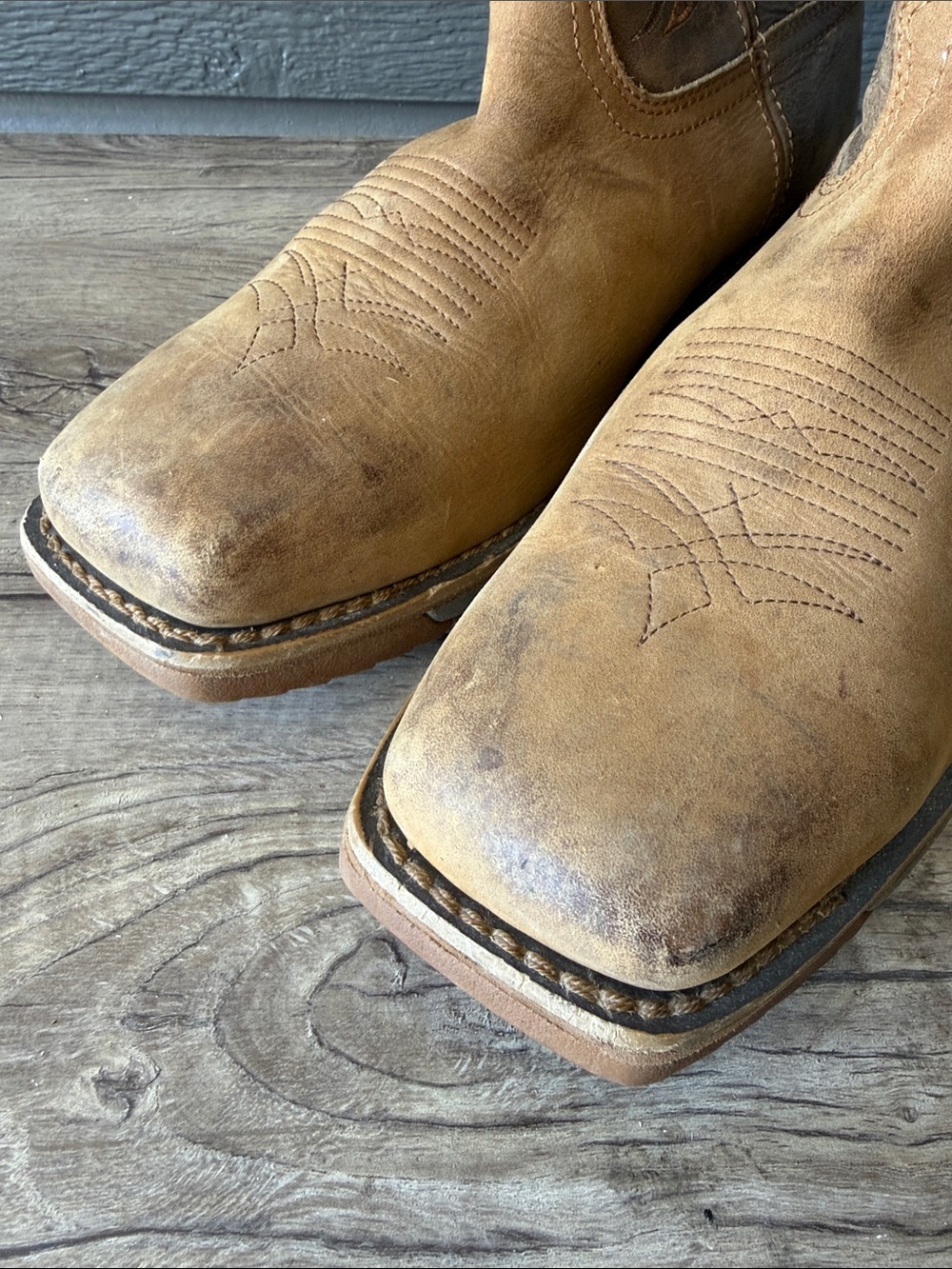 Red Wing Shoes Iris setter Men's Tan Brown Leather Western Work Boots size 9.5 - Picture 11 of 11